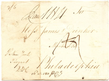 Bristol to Philadelphia 1775