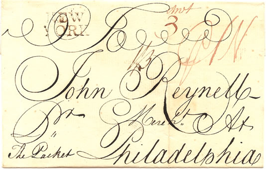 London to Philadelphia 1756