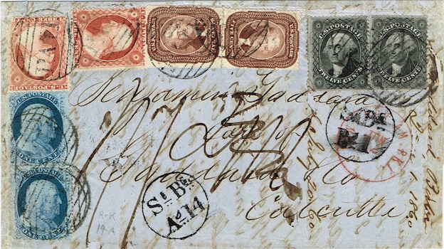 Four Color Franking to India