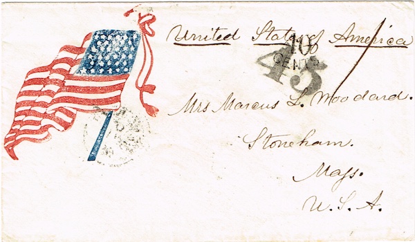 Patriotic Cover From China